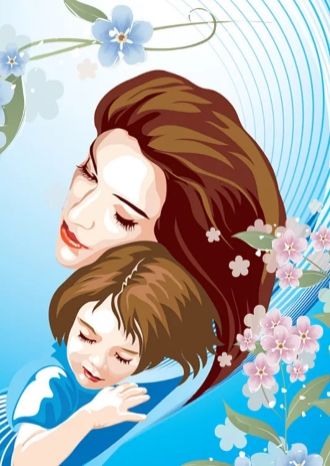 Милая, красивая, мамочка моя!