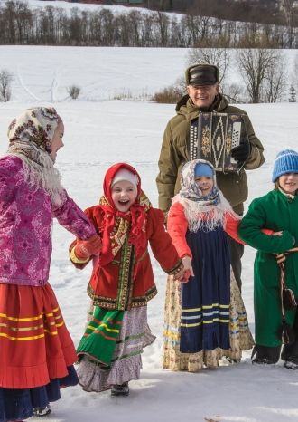 Детская Масленица