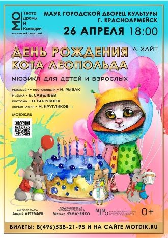 День рождения Кота Леопольда