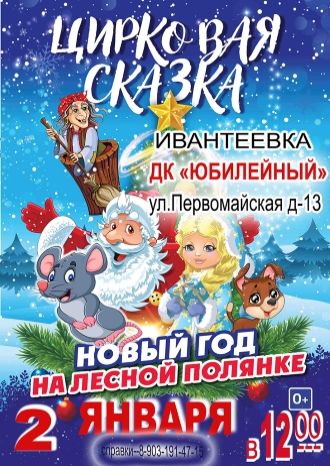 Новый год на лесной поляне