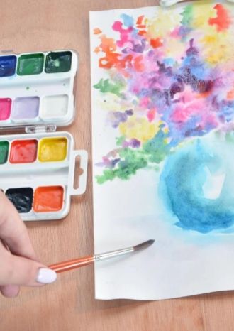 Акварельные зарисовки