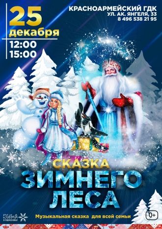 СКАЗКА ЗИМНЕГО ЛЕСА