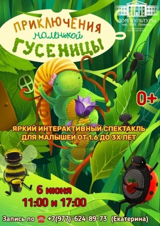 Приключение маленькой гусеницы