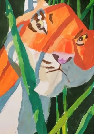 Дети рисуют сказку