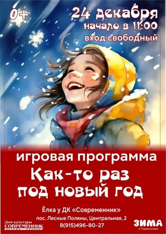 Как-то раз под Новый год