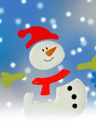 Мой друг снеговик