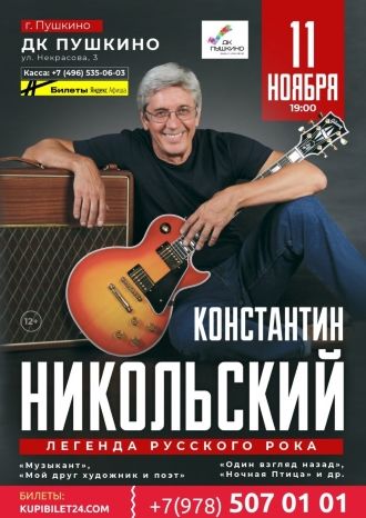 Концерт Константина Никольского
