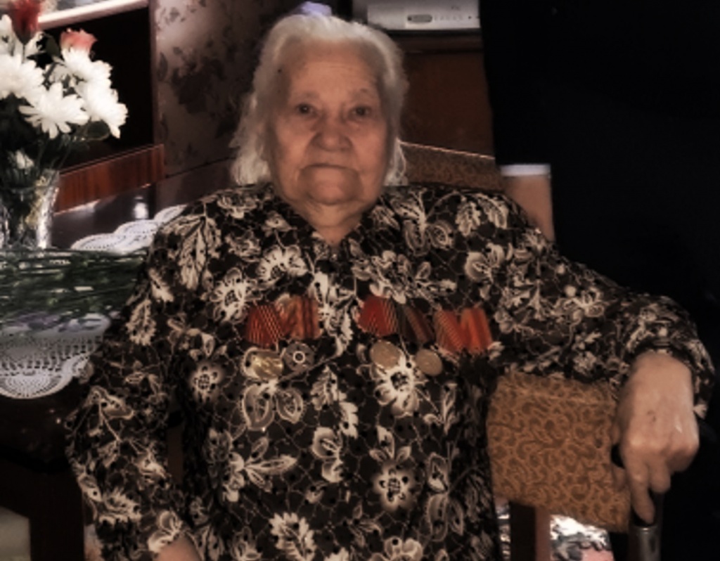 Татьяна Алексеевна Юркова, ветеран ВОВ из Пушкино