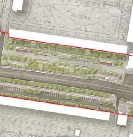 Пешеходную зону в микрорайоне Дзержинец округа Пушкинский откроют летом