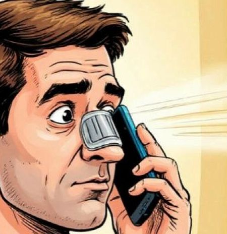 Вибрация против заложенности носа?