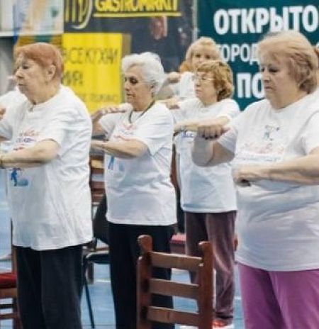 Пушкинские долголеты повышают тонус