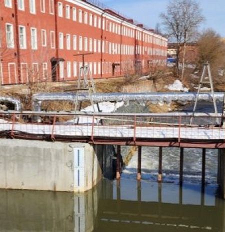 В Красноармейске обеспечили круглосуточный контроль уровня воды в реке Воря